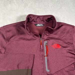 The North Face 1/2 Zip Pullover Jacket Mens M Lightweight Chest Zip Pocket-EUC